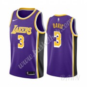 Billige Basketball Trøje Børn Los Angeles Lakers 2019-20 Anthony Davis 3# Lilla Statement Edition Sw..